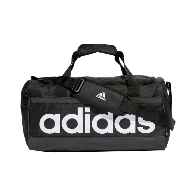 ADIDAS ESSENTIALS BLACK DUFFEL BAG (SMALL)