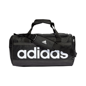 ADIDAS ESSENTIALS BLACK DUFFEL BAG (SMALL)