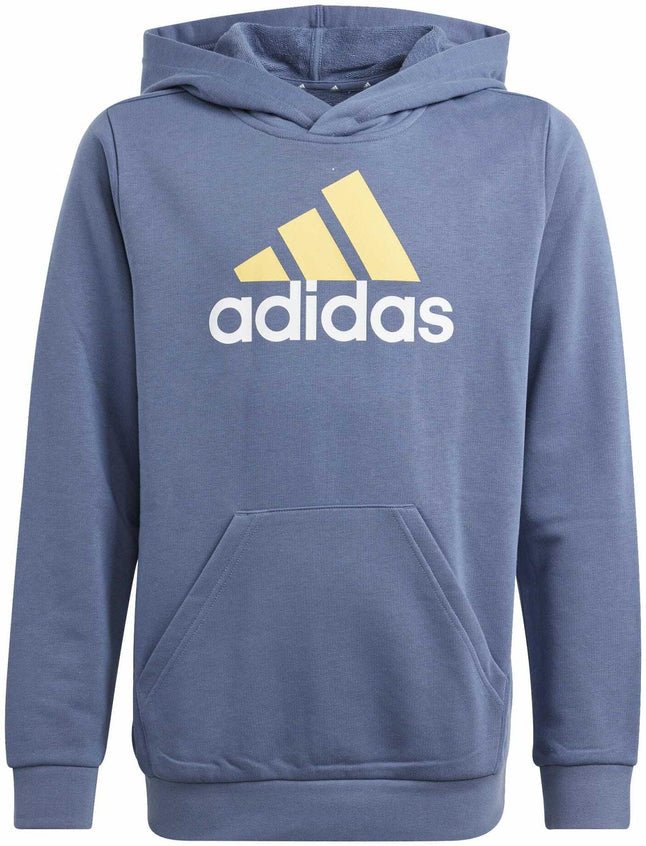 ADIDAS JUNIOR ESSENTIALS BIG  LOGO 2-TONE HOOD NAVY