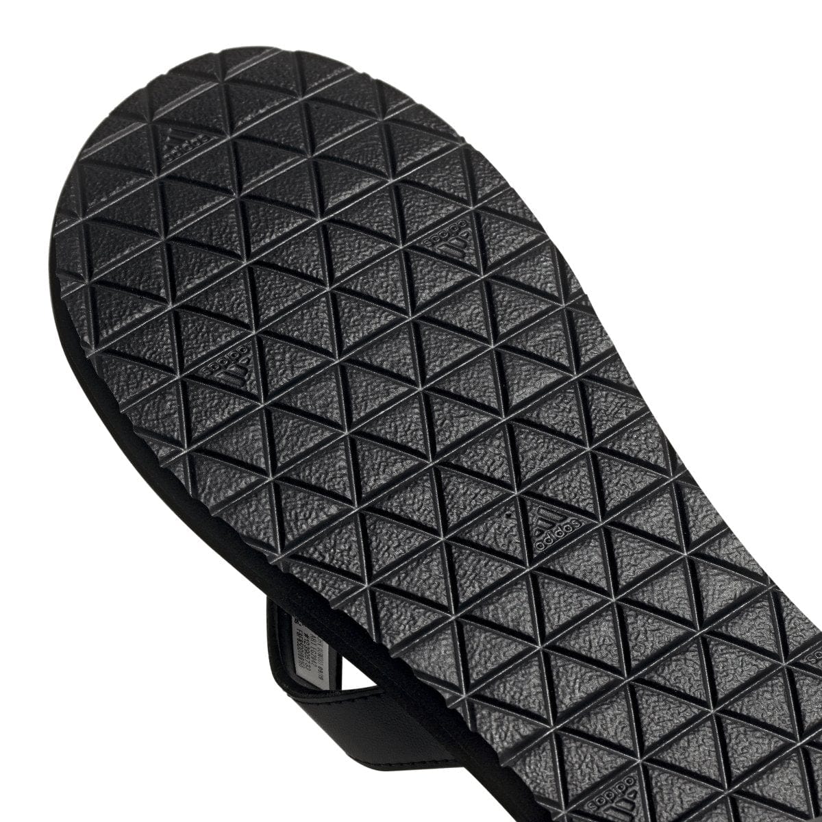 ADIDAS MEN'S EEZAY BLACK FLIP-FLOP THONGS