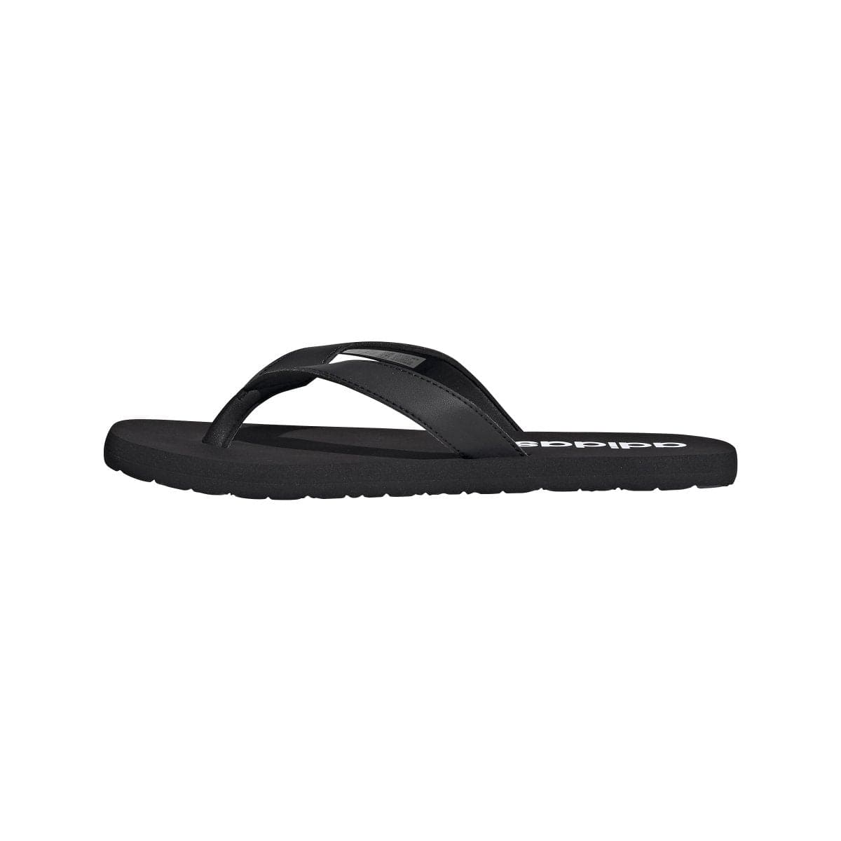 ADIDAS MEN'S EEZAY BLACK FLIP-FLOP THONGS