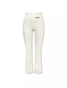 Adidas Originals Flare Trousers Wonder White