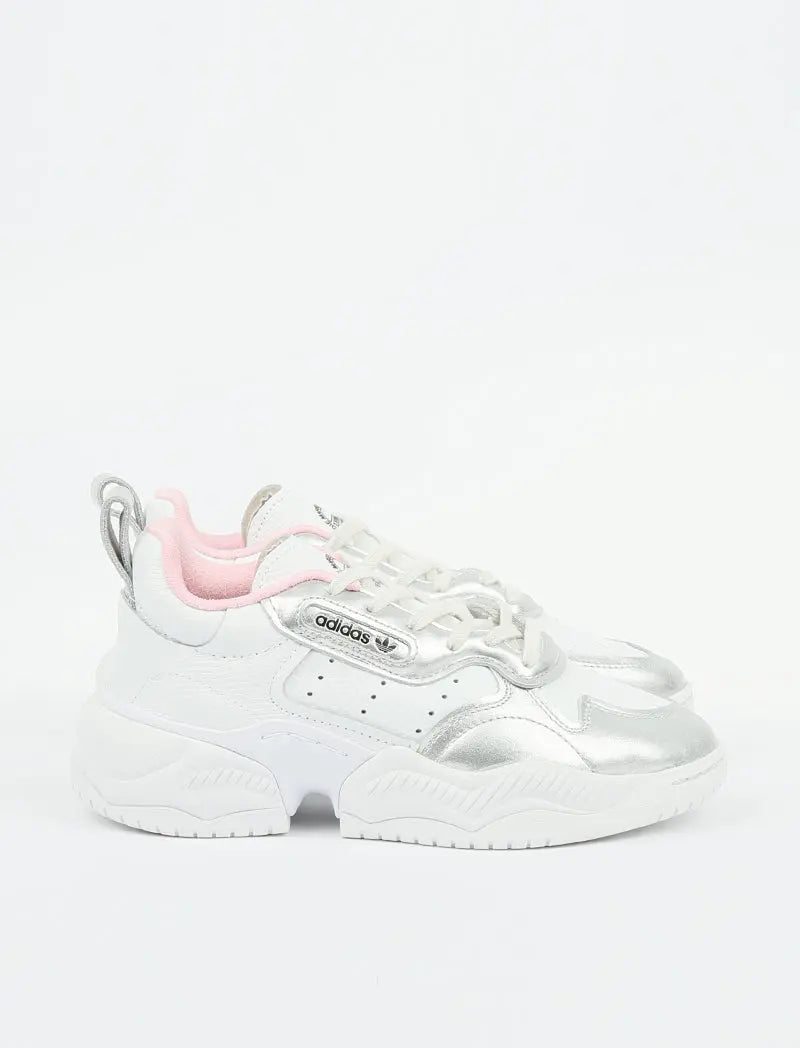 Adidas Originals Supercourt Rxw Trainer Tru Pink / Cry White / Ftwwht