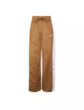 Adidas Originals Tracksuit Bottoms Wild Brown / Clear Pink