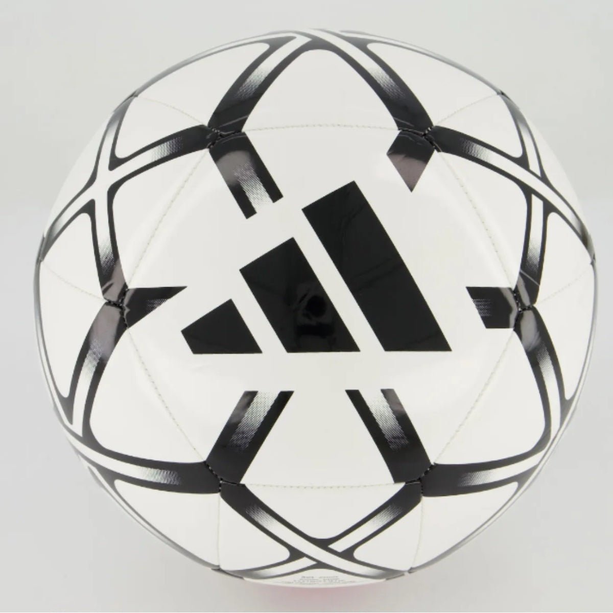 ADIDAS STARLANCER CLUB BLACK/WHITE SOCCER BALL