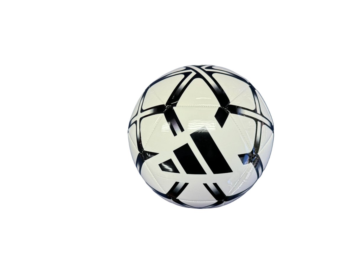 ADIDAS STARLANCER CLUB BLACK/WHITE SOCCER BALL