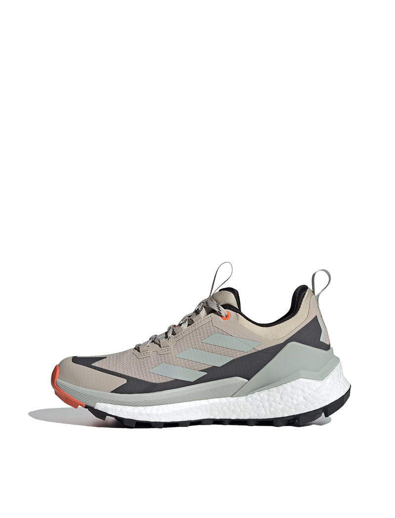 Adidas Terrex Womens Free Hiker 2.0 Low Gore-Tex Wonder Beige / Core Black / Semi Impact Orange