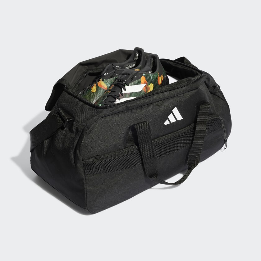 ADIDAS TIRO SMALL BLACK DUFFEL BAG