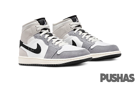 Air Jordan 1 Mid Craft 'Cement Grey'