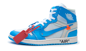 Air Jordan 1 Retro High Off-White University Blue