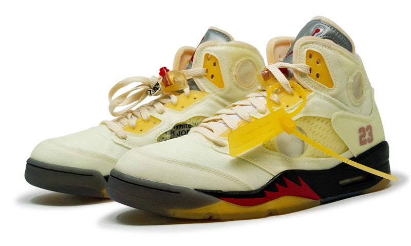 Air Jordan 5 Retro OFF-WHITE Sail