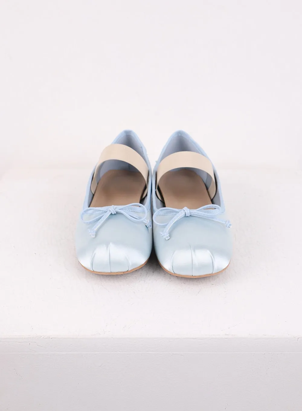 Bow-Decor Mary Jane Ballet Flats CJ423