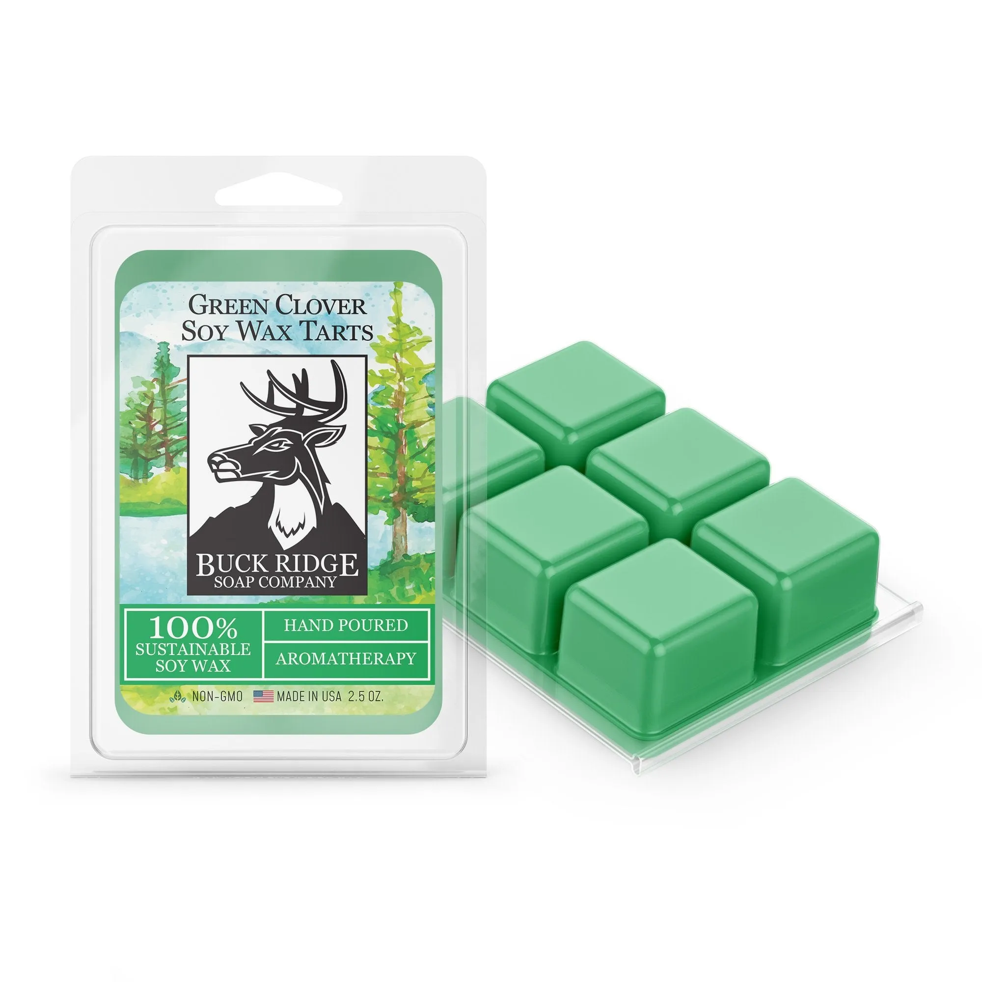 Green Clover Scented Wax Melts