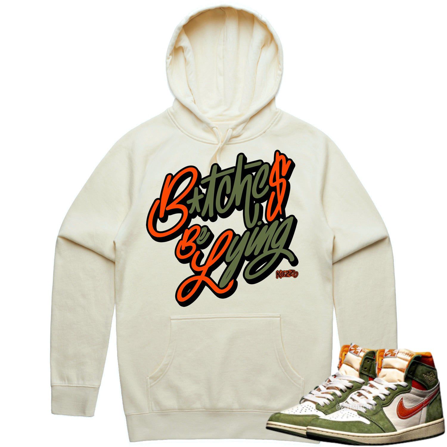 Jordan 1 Celadon 1s Hoodie to Match - CELADON BBL