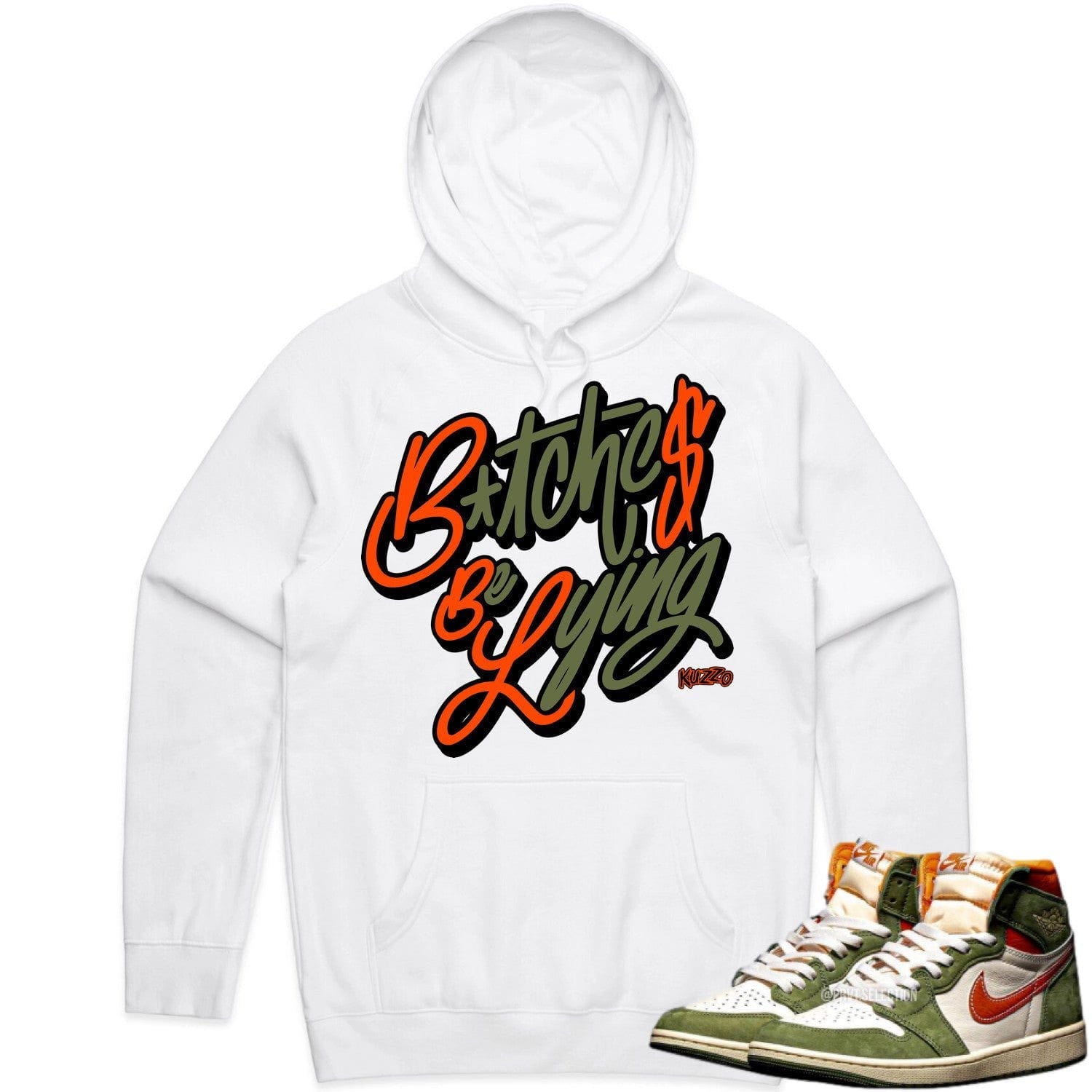 Jordan 1 Celadon 1s Hoodie to Match - CELADON BBL