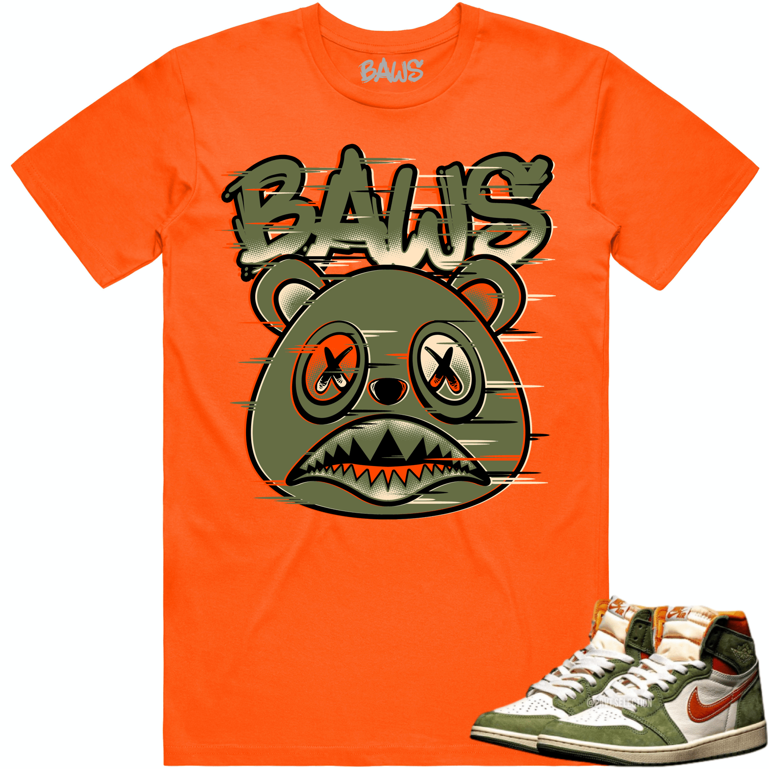 Jordan 1 Celadon 1s Shirt to Match - CELADON GLITCH BAWS