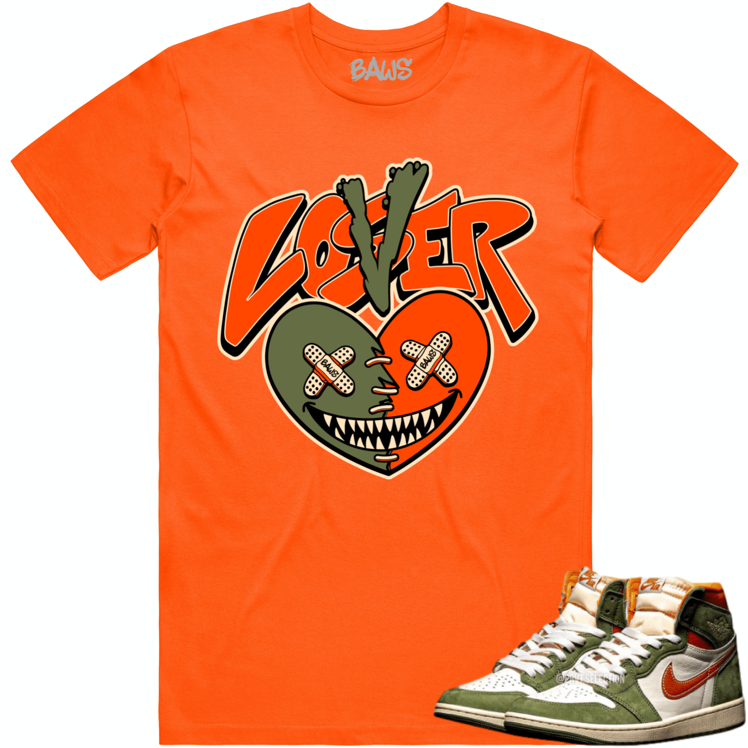 Jordan 1 Celadon 1s Shirt to Match - CELADON LOVER LOSER BAWS