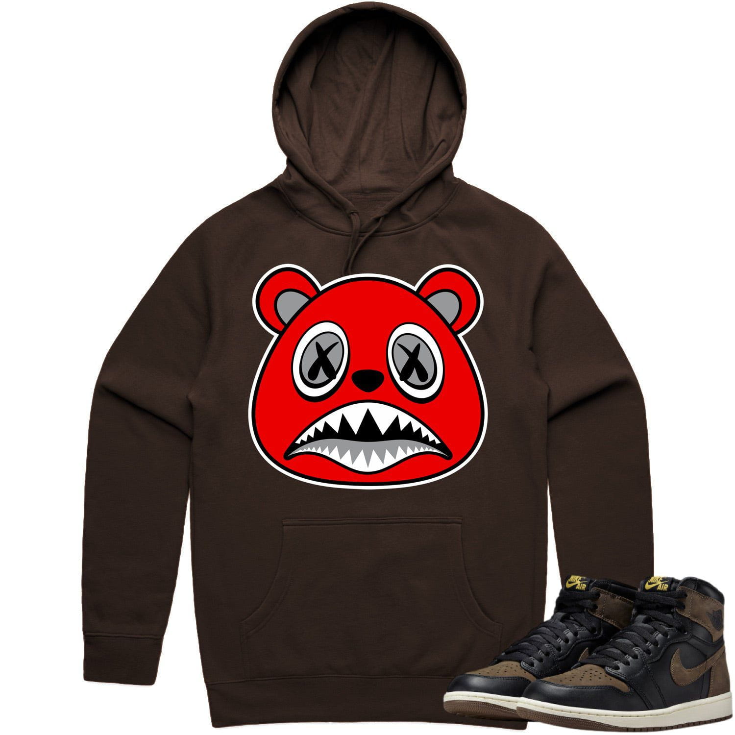 Jordan 1 Palomino 1s Hoodie to Match - ANGRY BAWS BEAR