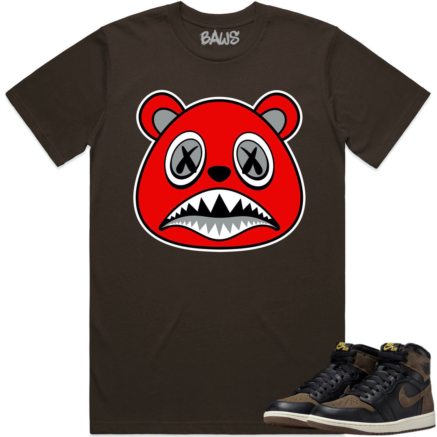 Jordan 1 Palomino 1s Shirt to Match - ANGRY BAWS BEAR