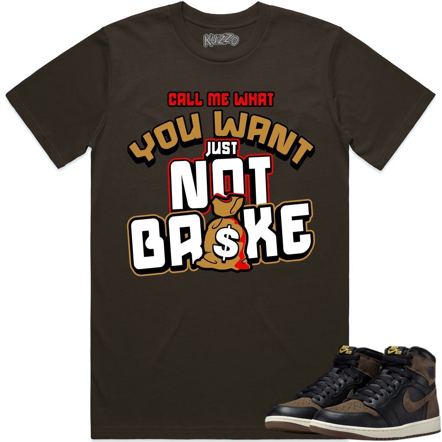 Jordan 1 Palomino 1s Shirt to Match - WHEAT NOT BROKE