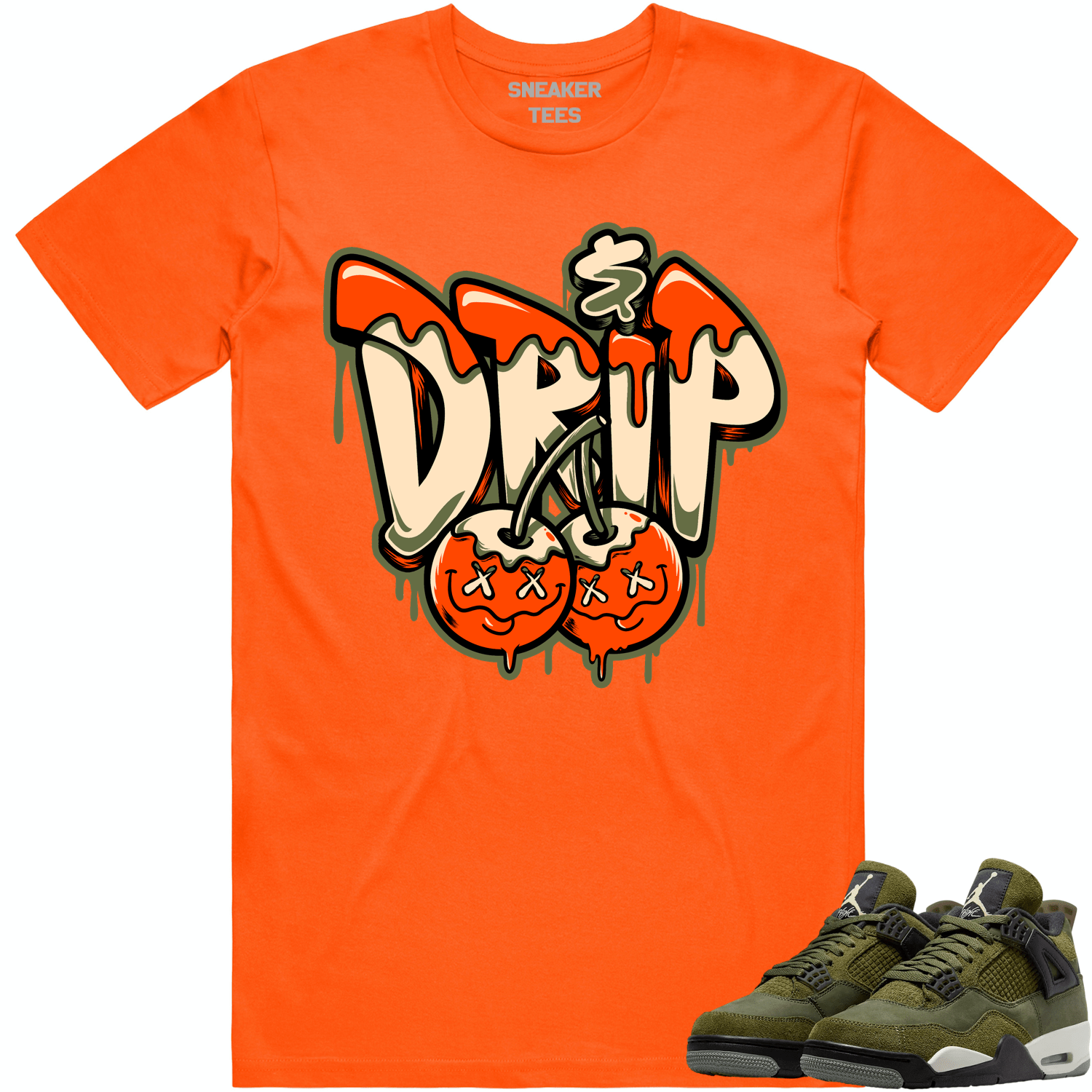 Jordan 4 Craft Olive 4s Shirt to Match - CELADON MONEY DRIP