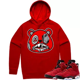 Jordan 6 Toro Bravo 6s Hoodie to Match - ANGRY MONEY TALKS BAWS