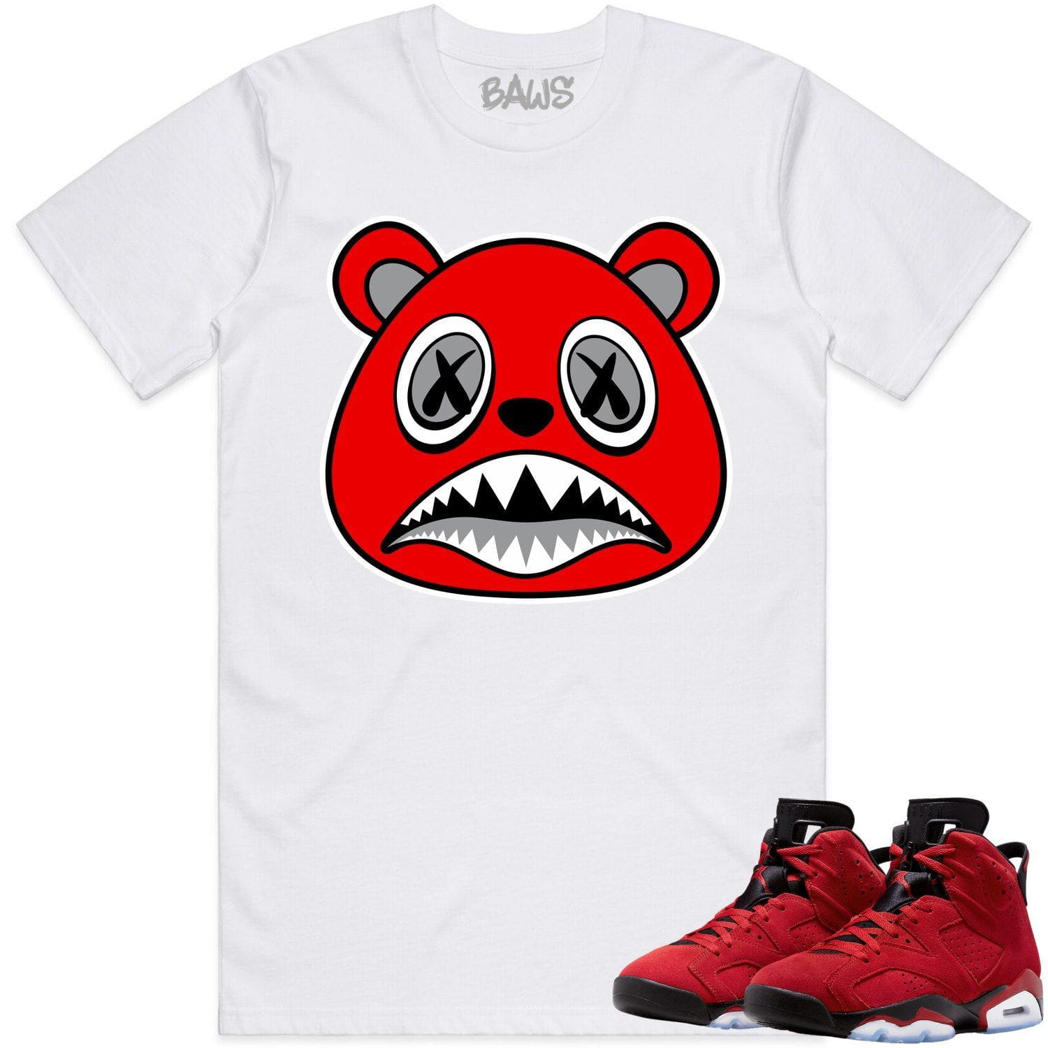 Jordan 6 Toro Bravo 6s Shirt to Match - ANGRY BAWS BEAR