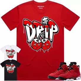 Jordan 6 Toro Bravo 6s Shirt to Match - RED MONEY DRIP