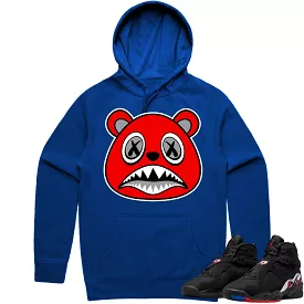 Jordan 8 Playoff 8s Hoodie to Match - ANGRY BAWS BEAR