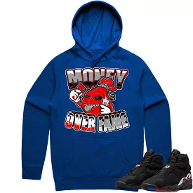 Jordan 8 Playoff 8s Hoodie to Match - RED MOF