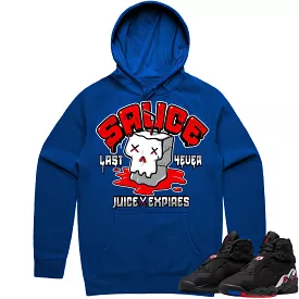 Jordan 8 Playoff 8s Hoodie to Match - RED SAUCE