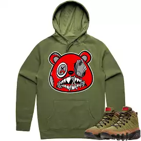 Jordan 9 Beef Broccoli 9s Hoodie to Match - ANGRY MONEY TALKS BAWS