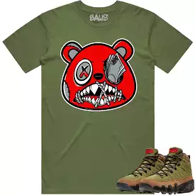 Jordan 9 Beef Broccoli 9s Shirt to Match - ANGRY MONEY TALKS BAWS