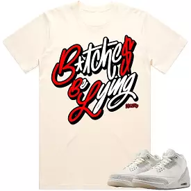 Jordan Retro 3 Craft Ivory 3s Shirt to Match - RED BBL