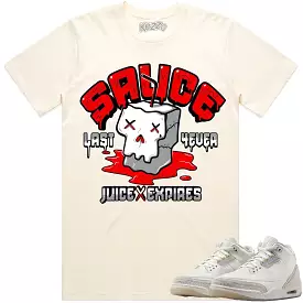 Jordan Retro 3 Craft Ivory 3s Shirt to Match - RED SAUCE