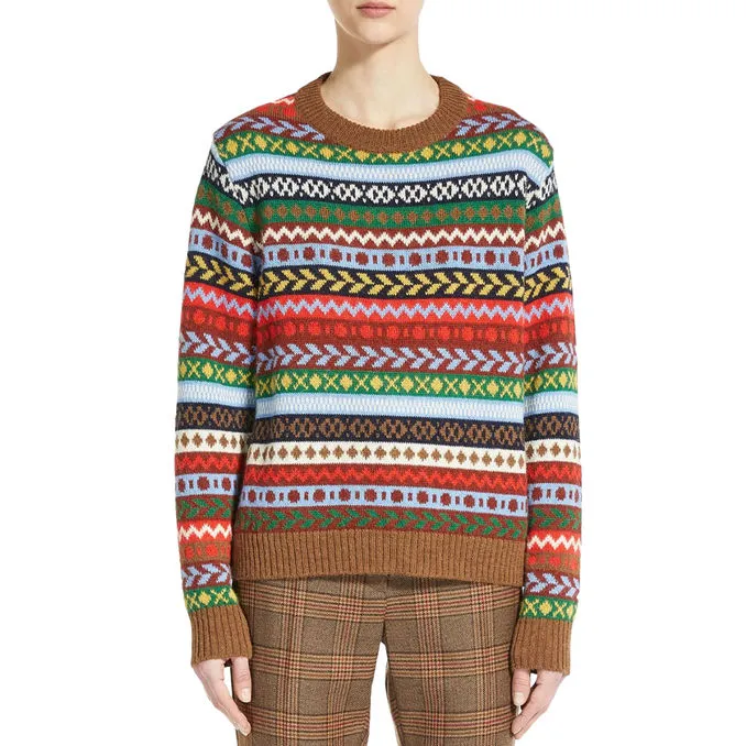 JUMPER JACQUARD EDICOLA Woman Fiarisle