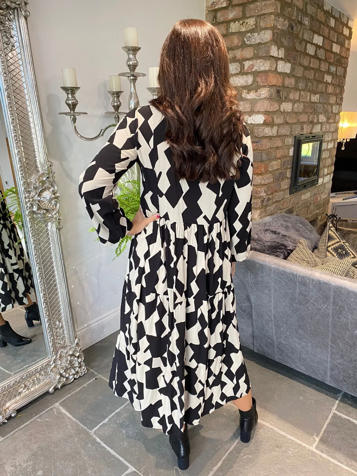 Patterned Maxi Dress Dolly