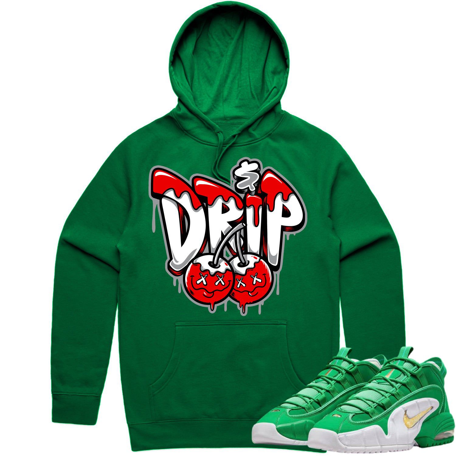 Penny 1 Stadium Green 1s Hoodie to Match - RED MONEY DRIP