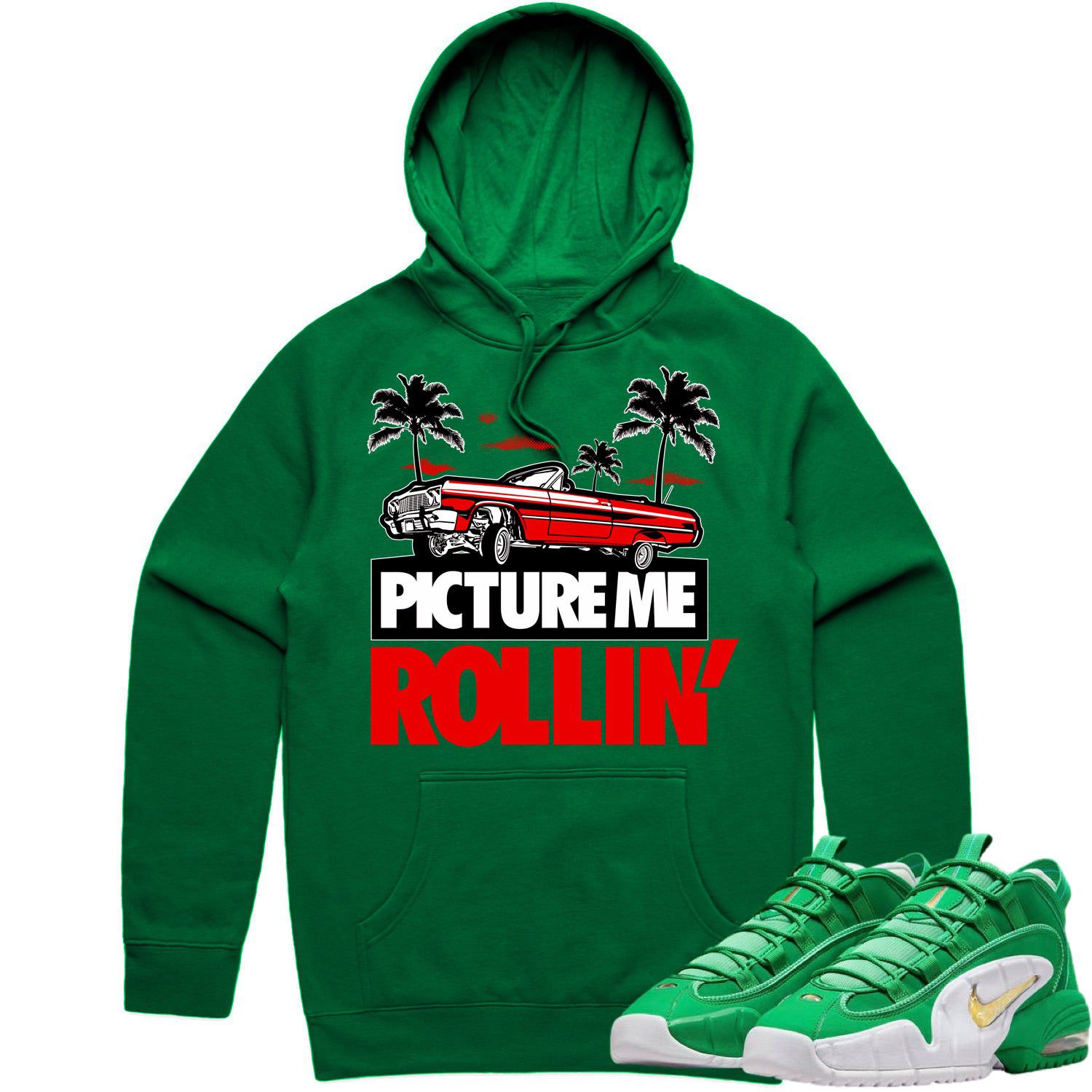 Penny 1 Stadium Green 1s Hoodie to Match - RED PMR