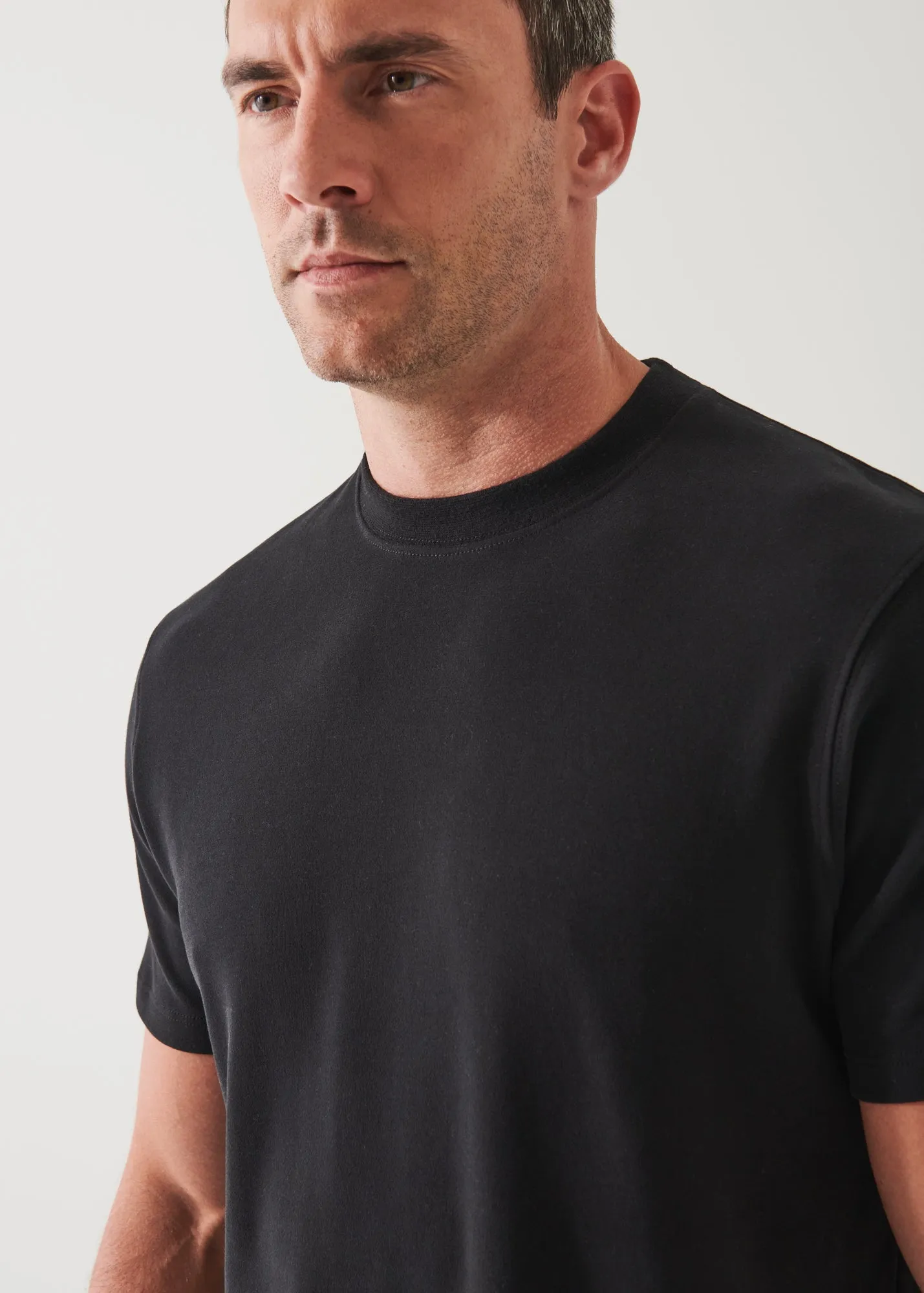 PIMA COTTON STRETCH BRUSHED T-SHIRT