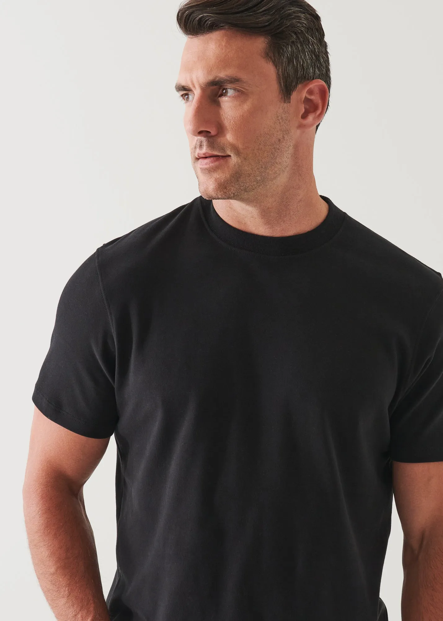 PIMA COTTON STRETCH BRUSHED T-SHIRT