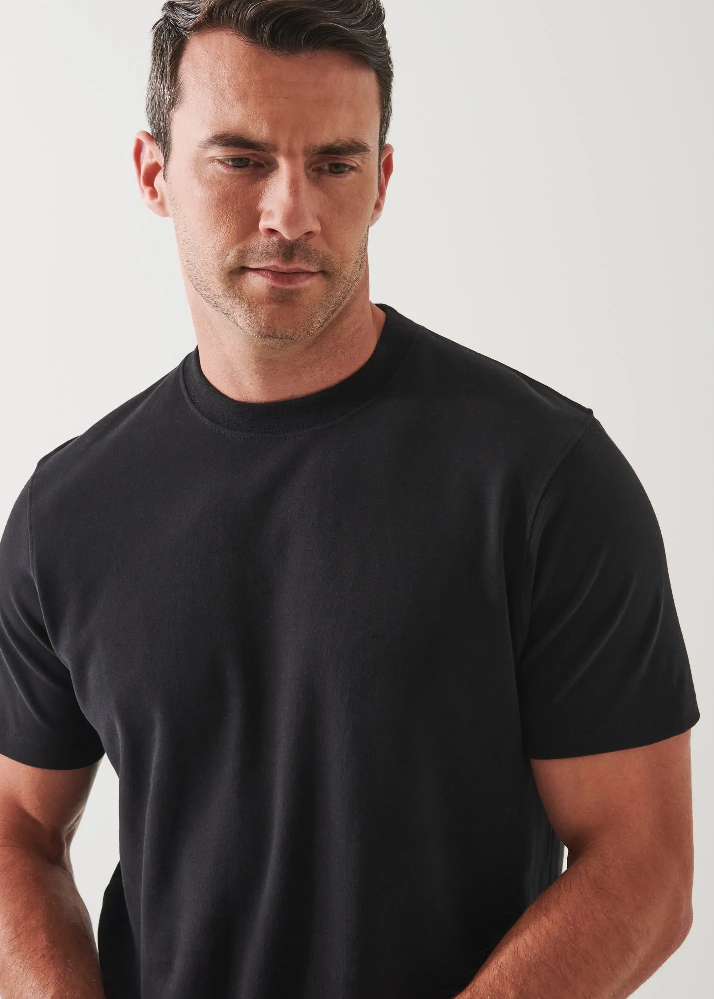 PIMA COTTON STRETCH BRUSHED T-SHIRT