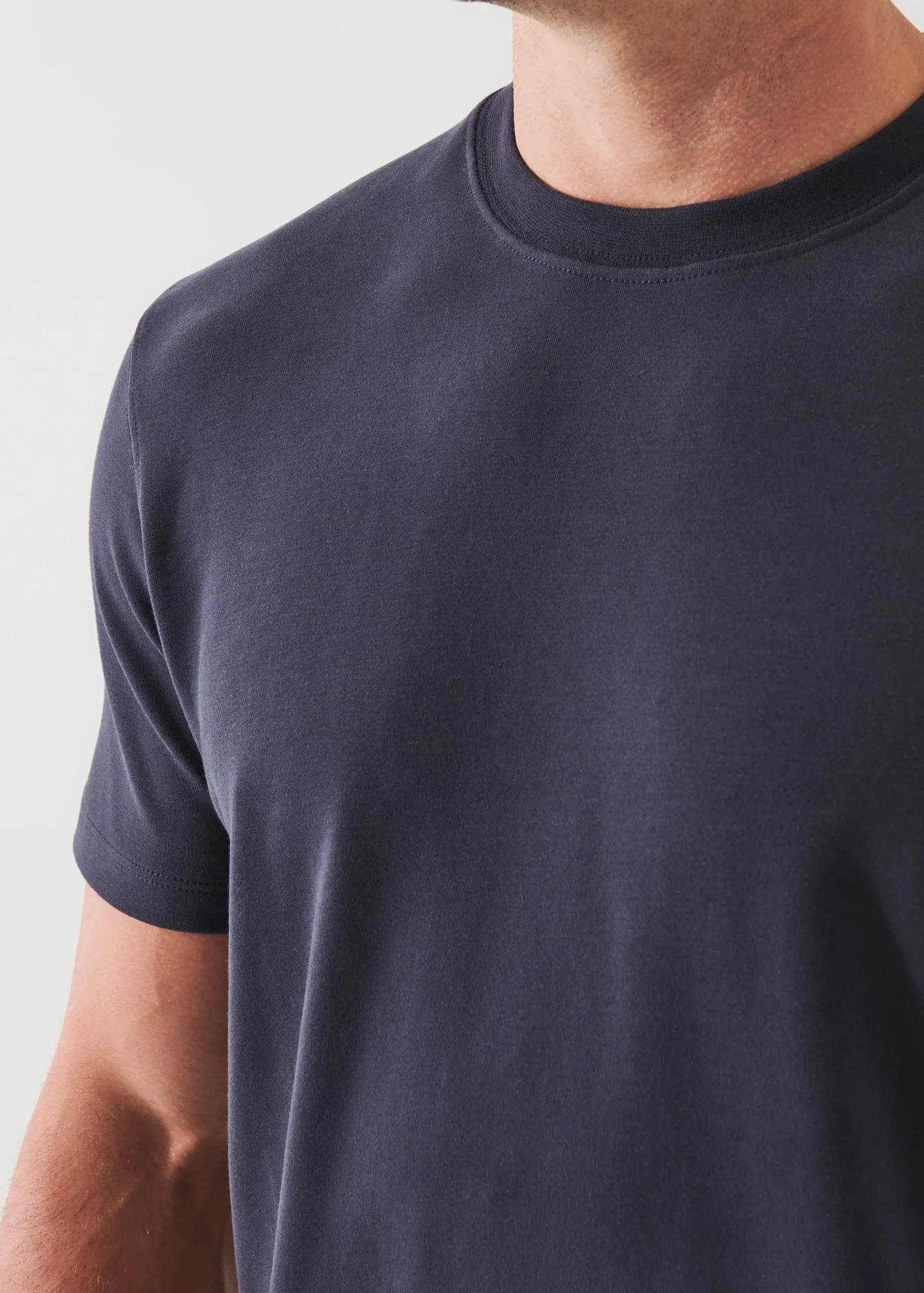 PIMA COTTON STRETCH BRUSHED T-SHIRT