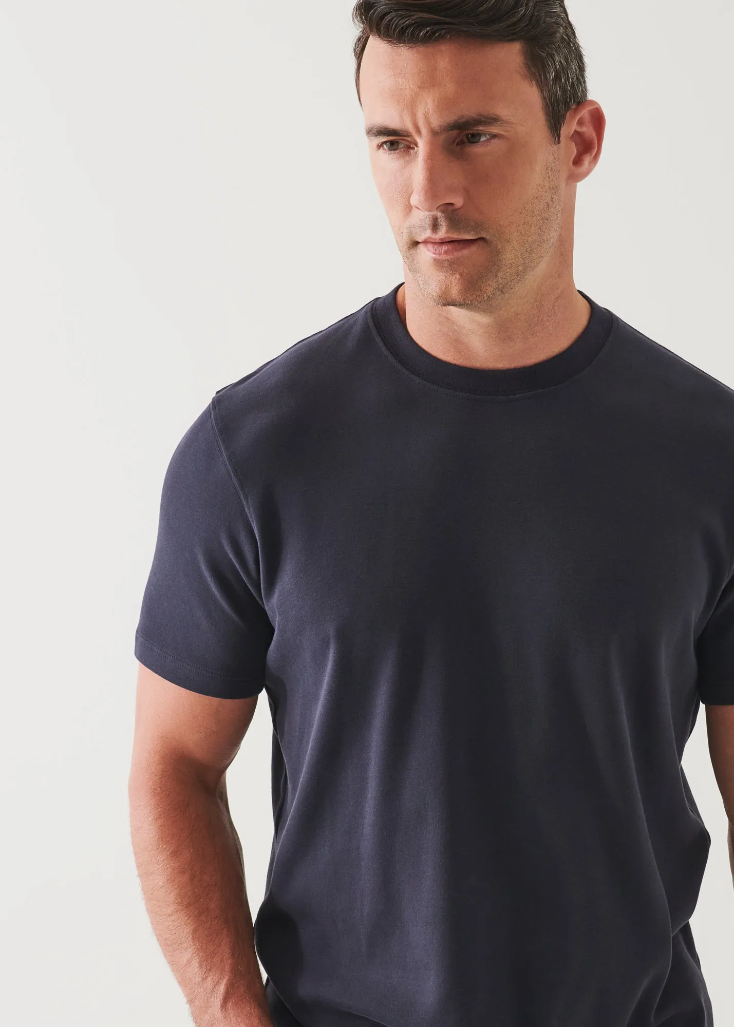 PIMA COTTON STRETCH BRUSHED T-SHIRT