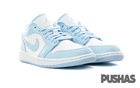 [Refurbished] Air Jordan 1 Low 'Ice Blue / Aluminium' W (2022)