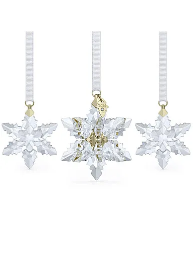 Swarovski - 2024 Annual Edition 3D Dated Ornament Set