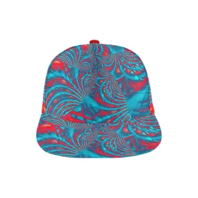 Tropical Fractal Burst Rave Snapback