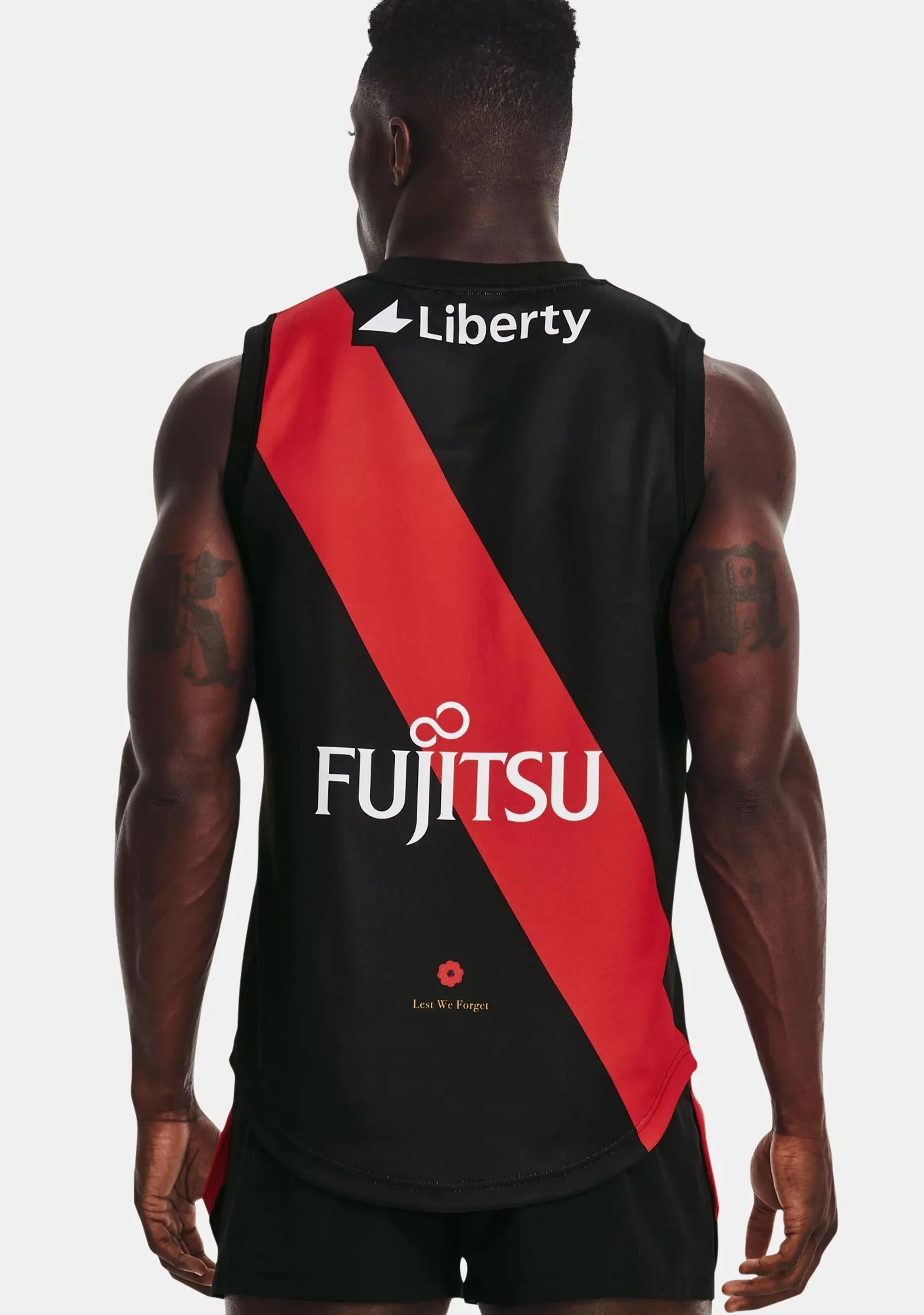 Under Armour Essendon Mens Anzac Guernsey  1374349001