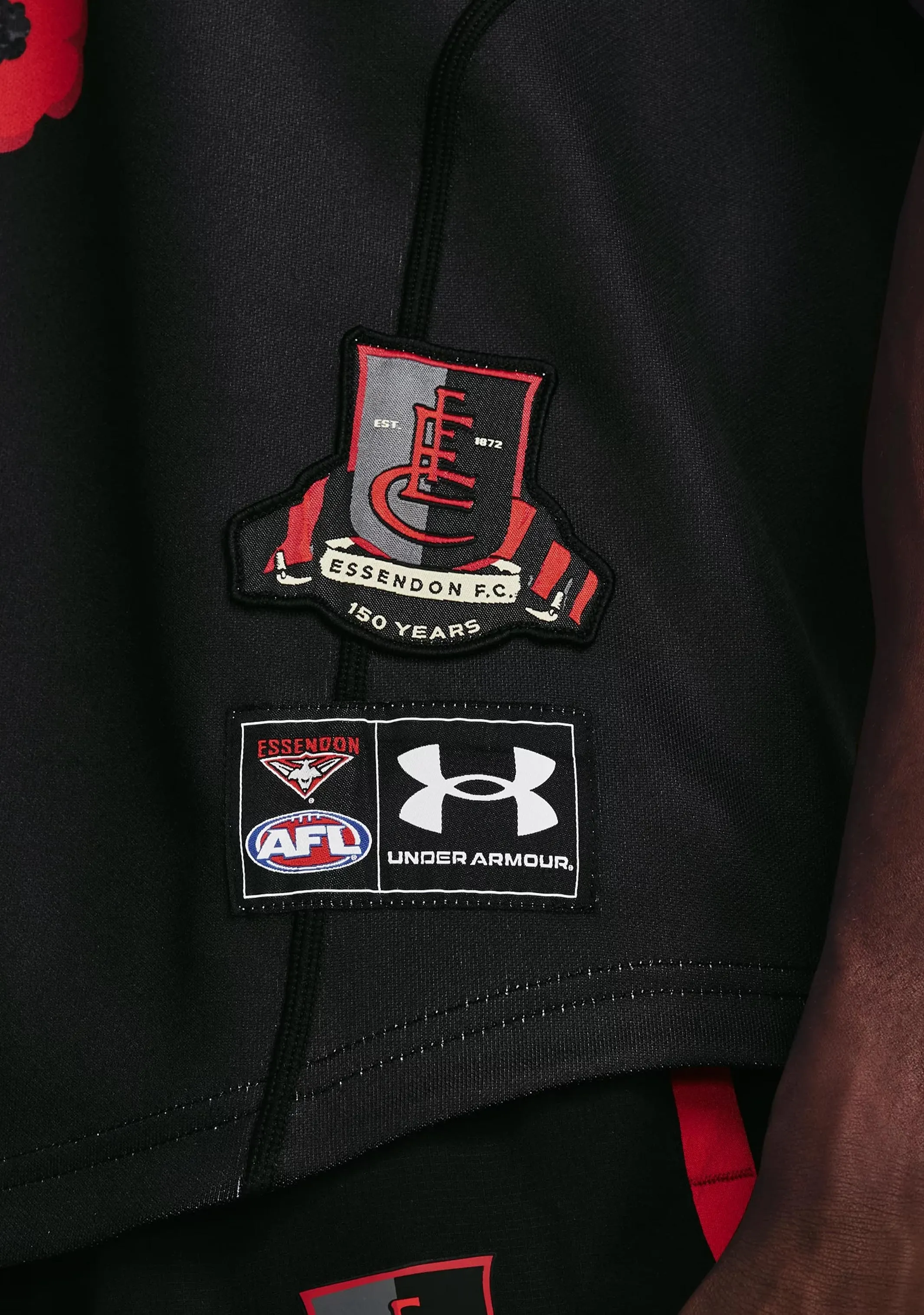 Under Armour Essendon Mens Anzac Guernsey  1374349001