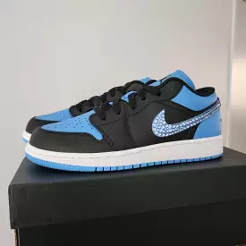 Warehouse SALE  Kids Grade School AJ1 (Black/Blue)